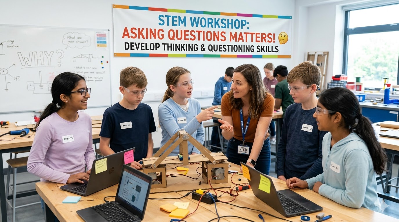 STEM workshop develop Thinking and questioning skills